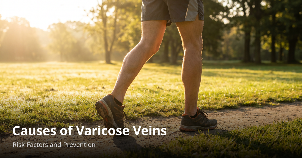 Read more about the article Causes of Varicose Veins — Risk Factors and Prevention